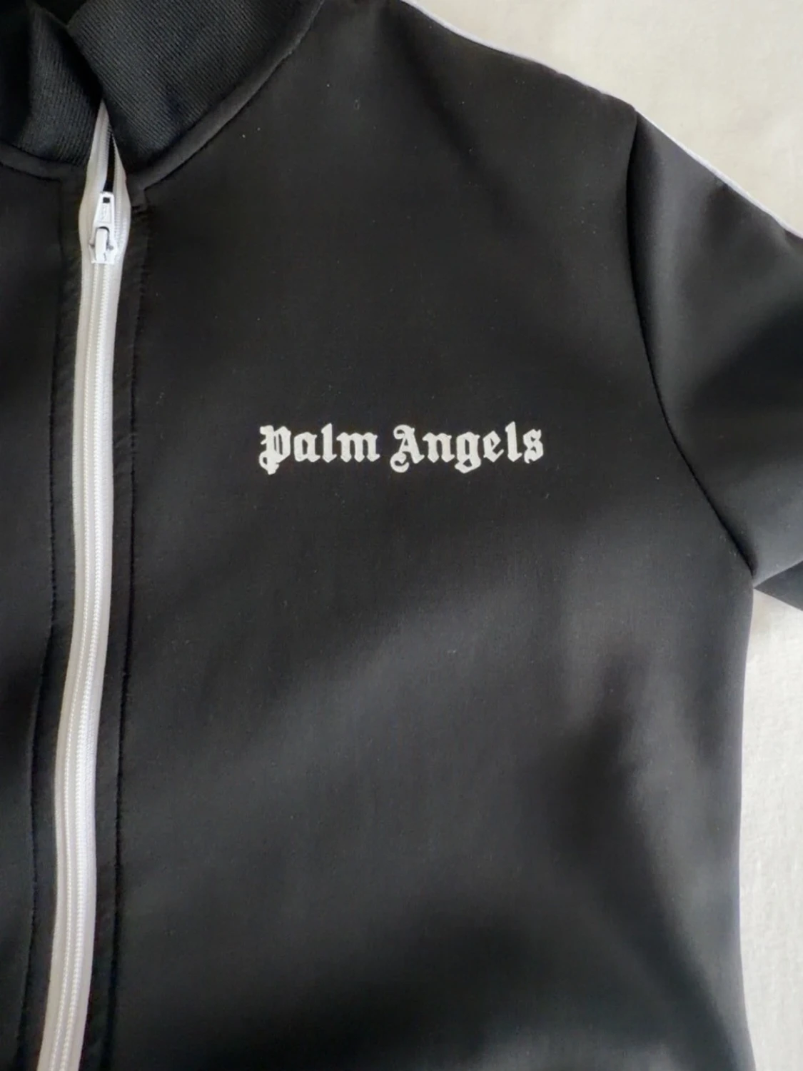 Svart track jacket från Palm Angels - 1