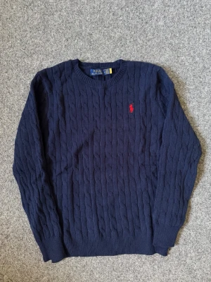 Ralph Lauren navy blue knit sweater - Size S, true to size. Very comfortable 
