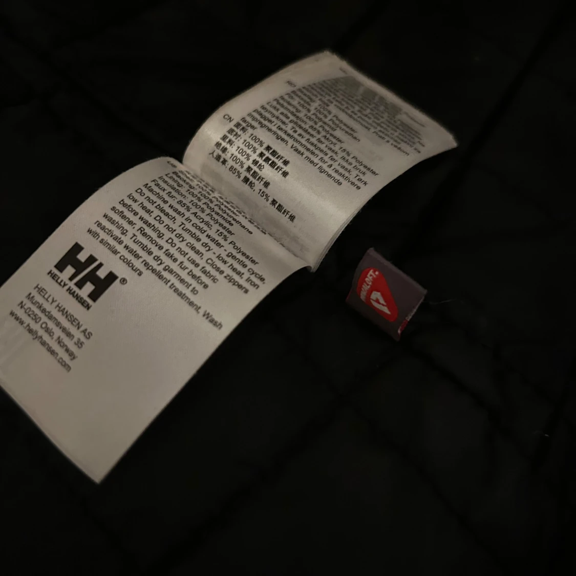 Svart parkajacka Helly Hansen S - 3