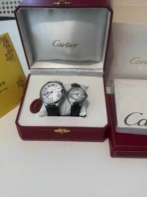 Cart watch set - Brand new two  cart watches with whole sets. Larger dial size is 41mm while smaller one is 33mm. Automatic movement with genuine leather band. Very high quality. Last price is 380💶. You can also buy just one of them. 