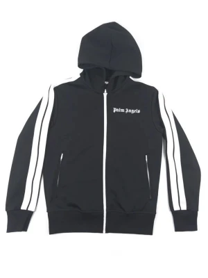 Palm Angels Zip Hoodie - •The Hoodie has been gently used and is in very good condition •Size: S •Color: Black •Retail price: 6500SEK •Pit to Pit: 52cm Length: 63cm