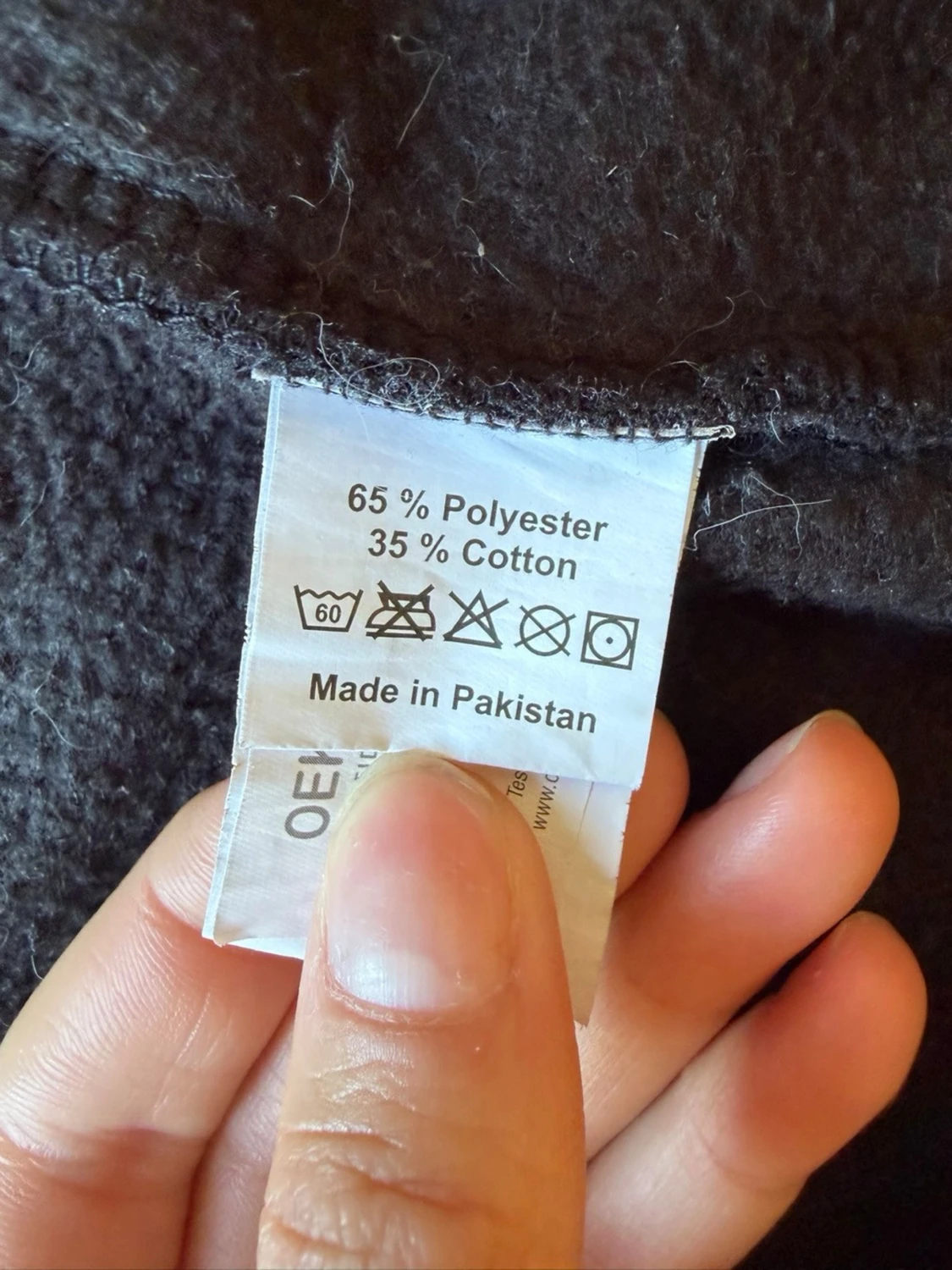 Svart ziptröja med neongula detaljer - 3