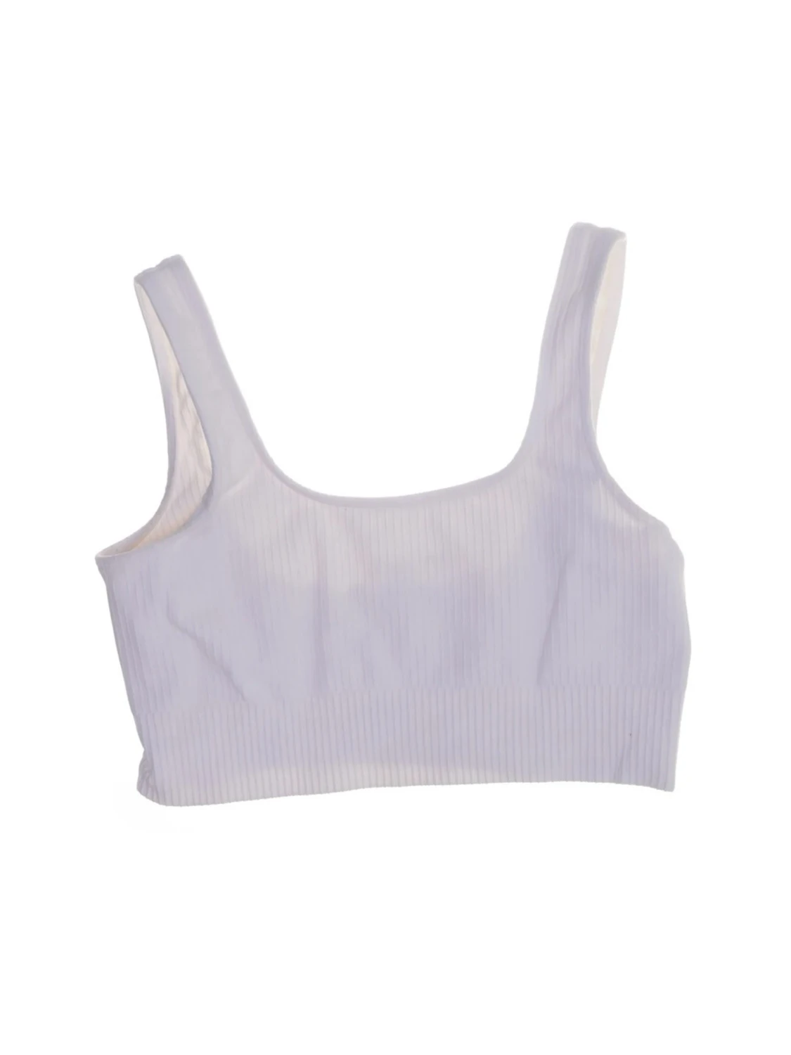 Vit ribbad sport bh - 3