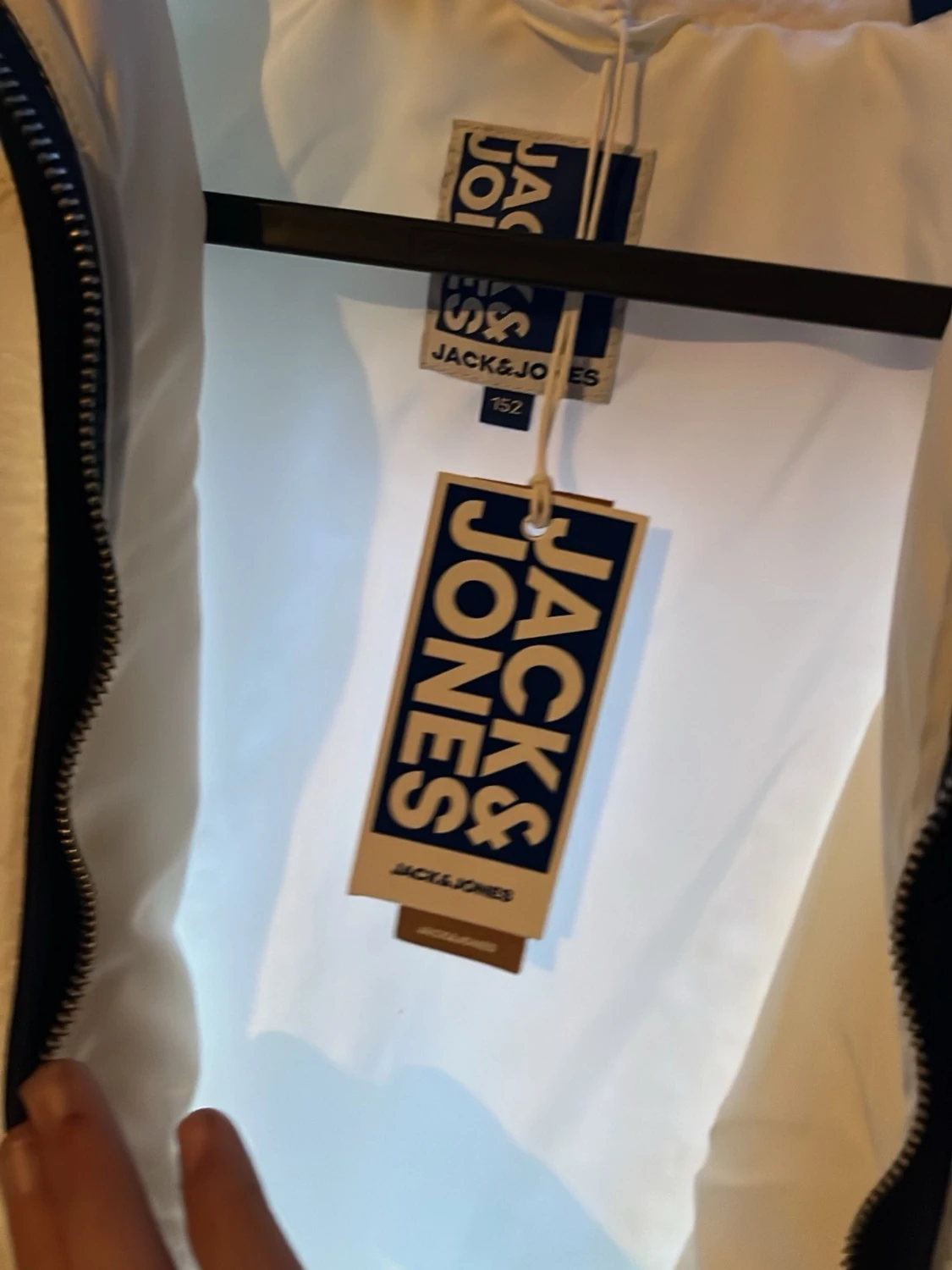 Jack & Jones vit teddyjacka - 3