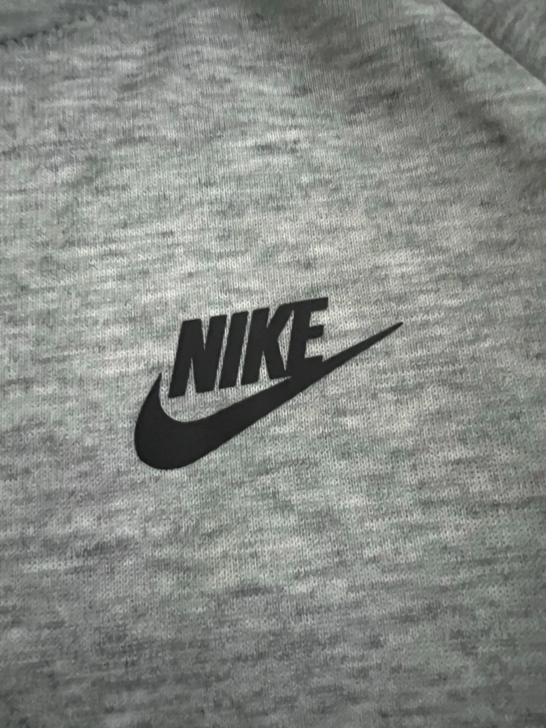 Nike tech fleece zip hoodie grå storlek medium - 2