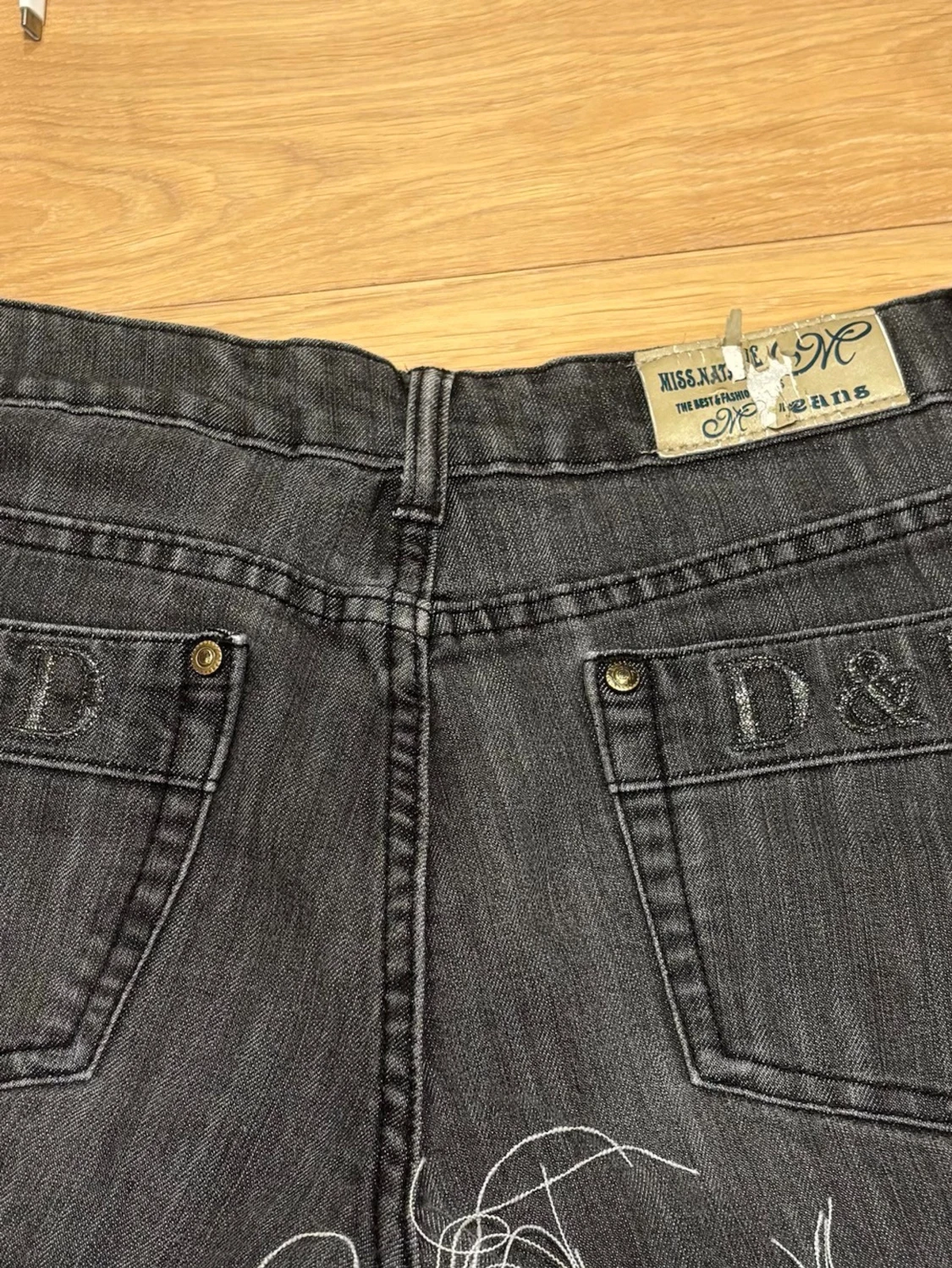Svarta jeansshorts från D&D - 4
