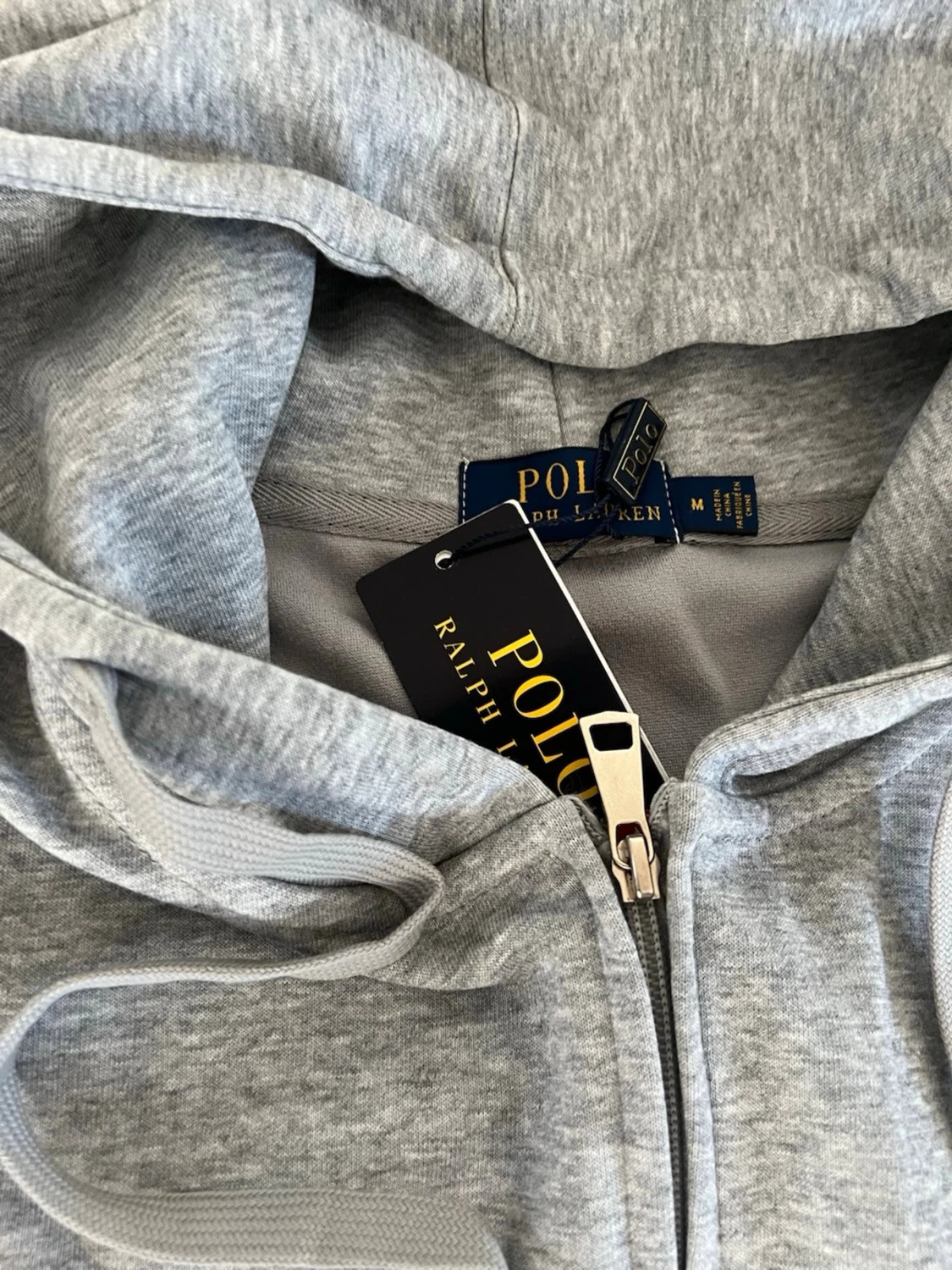 Grå zip-hoodie från Polo Ralph Lauren - 3