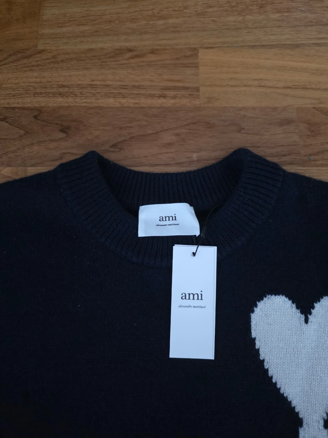 Marinblå Ami Paris Sweatshirt  - 1
