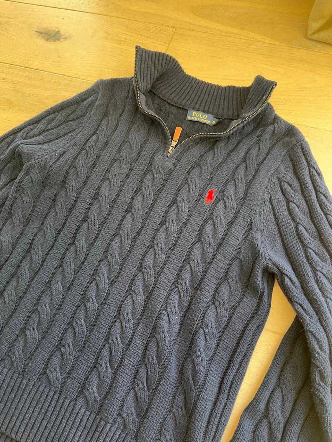 Ralph Lauren stickad quarter zip  - 1