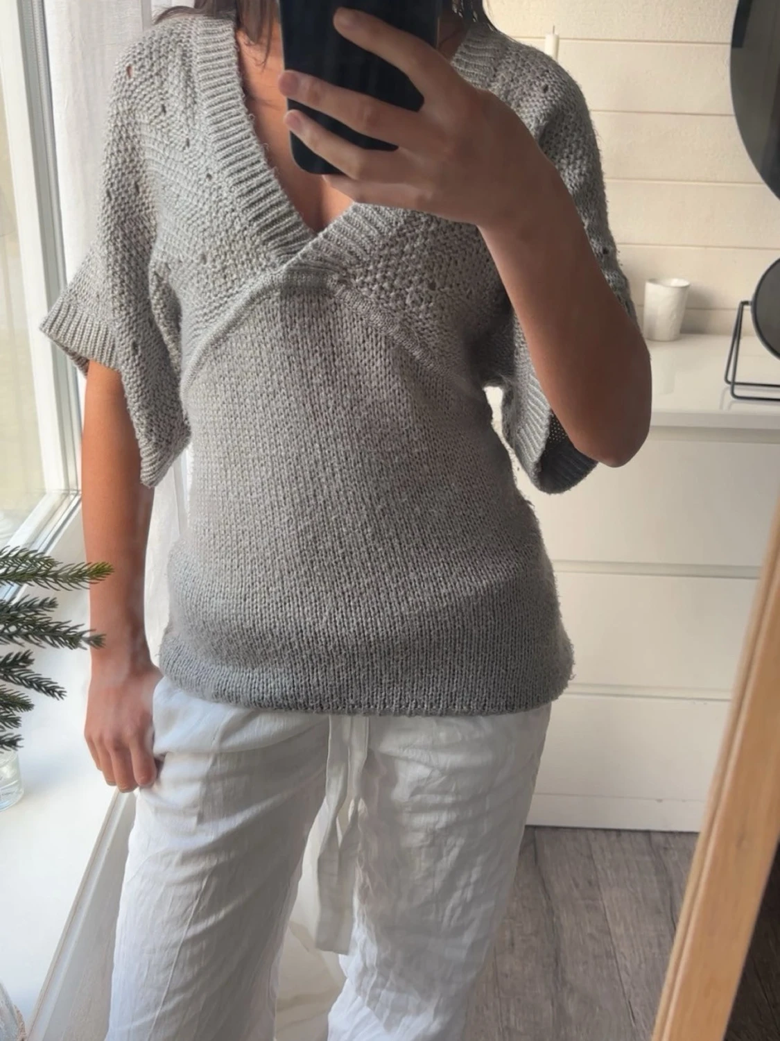 Stickad topp  - 2