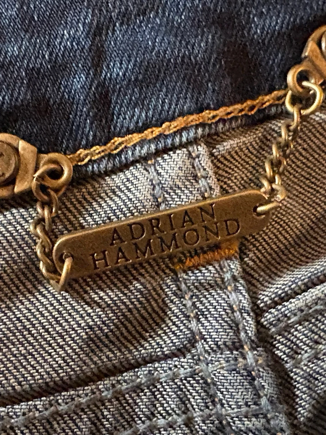 Mörkblå jeans från Hammond - 4
