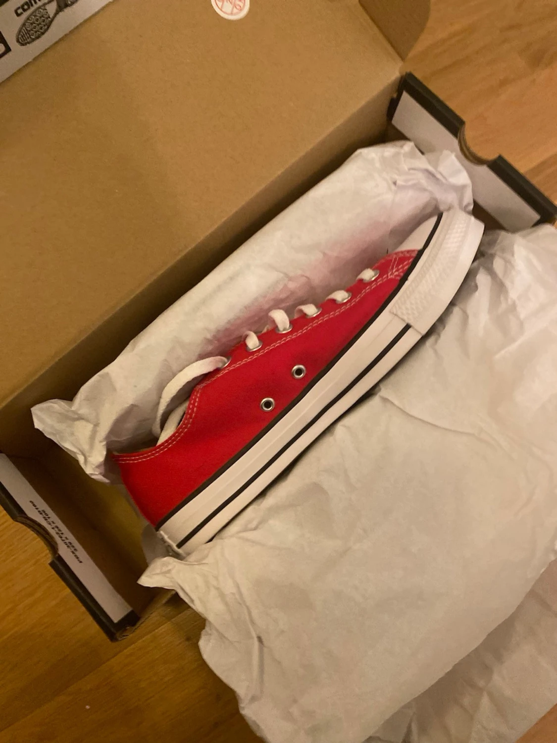 Röda Converse  - 2