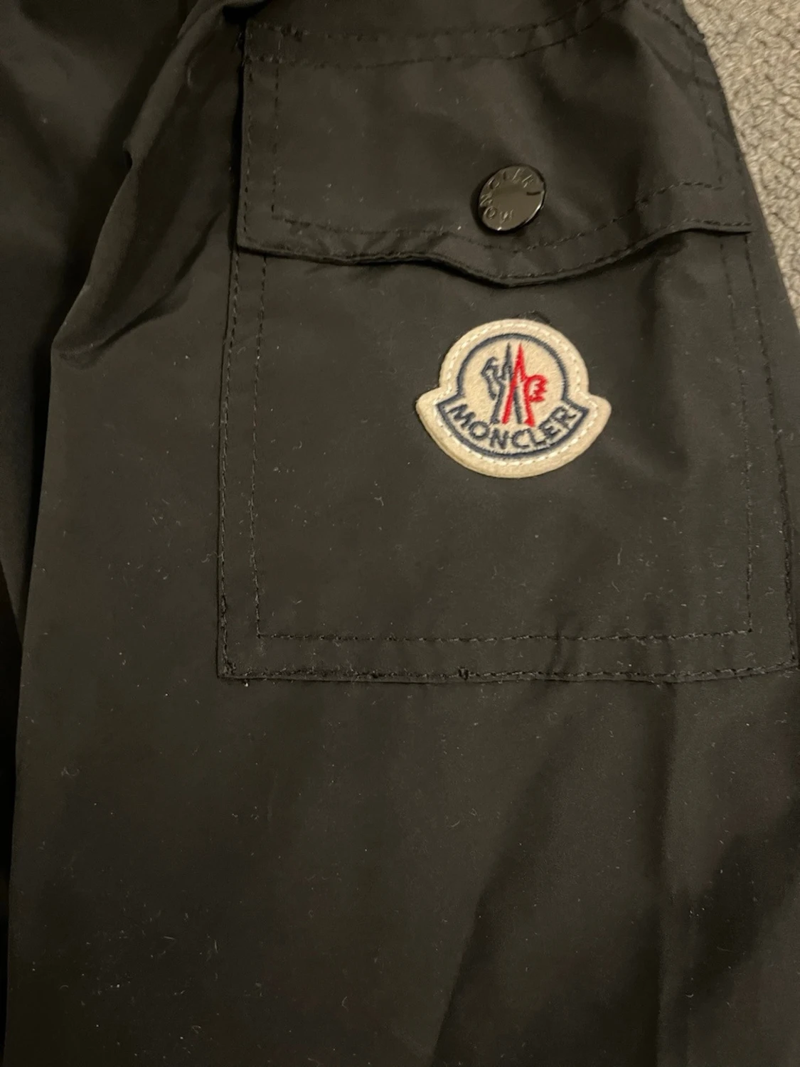 Svart vindjacka från Moncler - 1