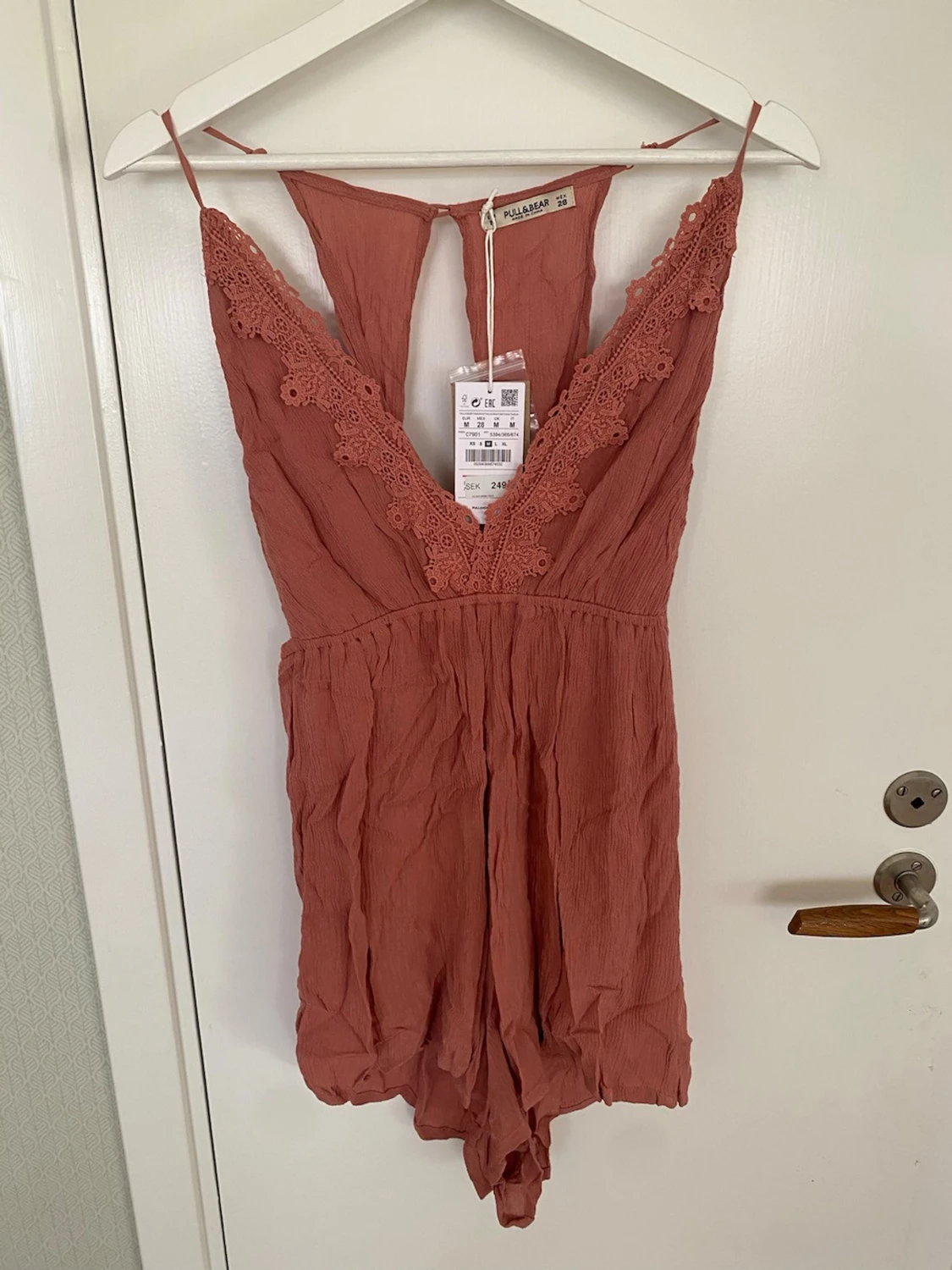 Rostfärgad spetsbody från Pull&Bear