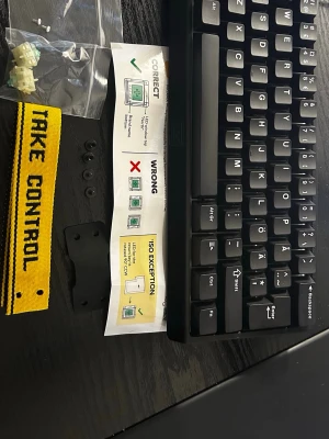 Wooting 60he+ with custom keycaps - Kommer med allt