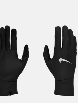 Svarta Nike handskar som är typ nytt  - Säljer ett par svarta handskar från Nike med den  vita och lysande Nike tecknet när du går natten eller kör runt  scooter och har de handskarna så fort nått ljus kmr mot de så lyser de grå vit som ni ser bilden de är lite använda men inga fel bara de är lite små nu för mig äkta märke