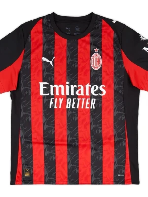 Leão #10 – Player Edition (storlek M) - Leão #10-tryck. Player Edition med Serie A patch på ärmen. Storlek M. Helt ny och aldrig använd. Säljs i befintligt skick. Skickas snabbt! 🚚💨  Mått för denna tröja (storlek M): (Uppmätta av leverantör – viss variation kan förekomma) • Halva bröstmåttet: 51 cm • Tröjans längd: 72,5 cm • Ärmbredd: 22,5 cm • Axelbredd: 43 cm • Ärmlängd: 39 cm • Manschettbredd: 18 cm  🔥 Player Edition-modell – tajtare passform än vanliga supportertröjor.