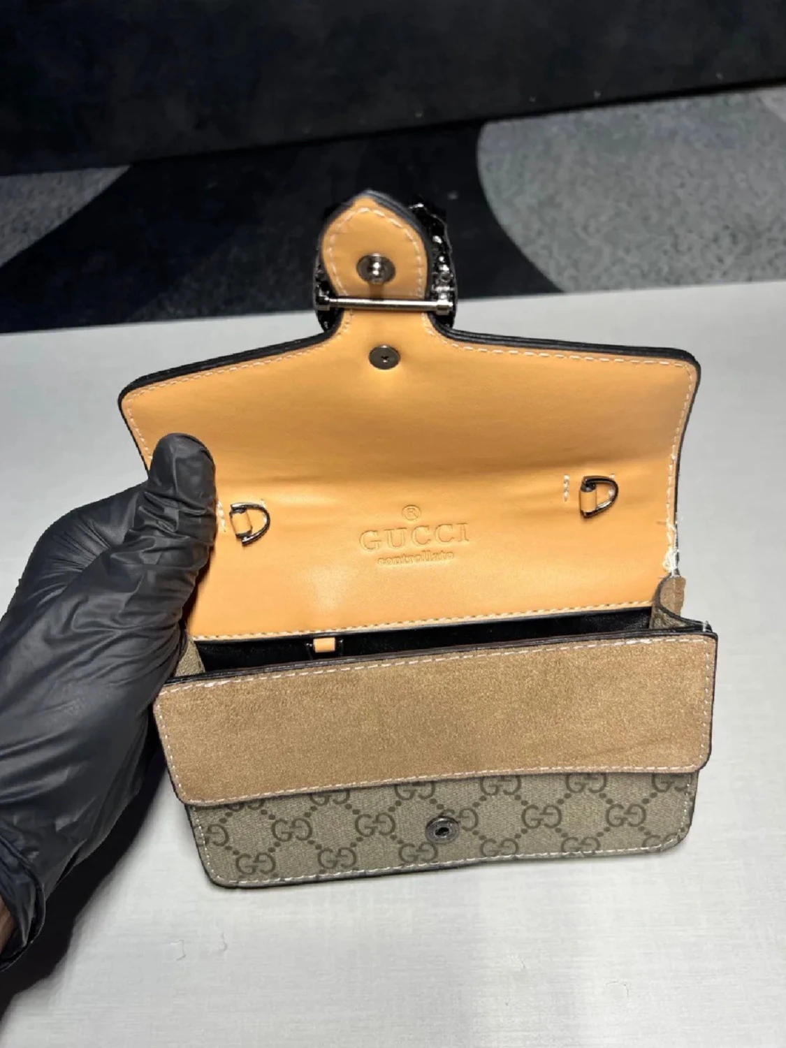 Gucci Dionysus GG kuvertväska beige - 2