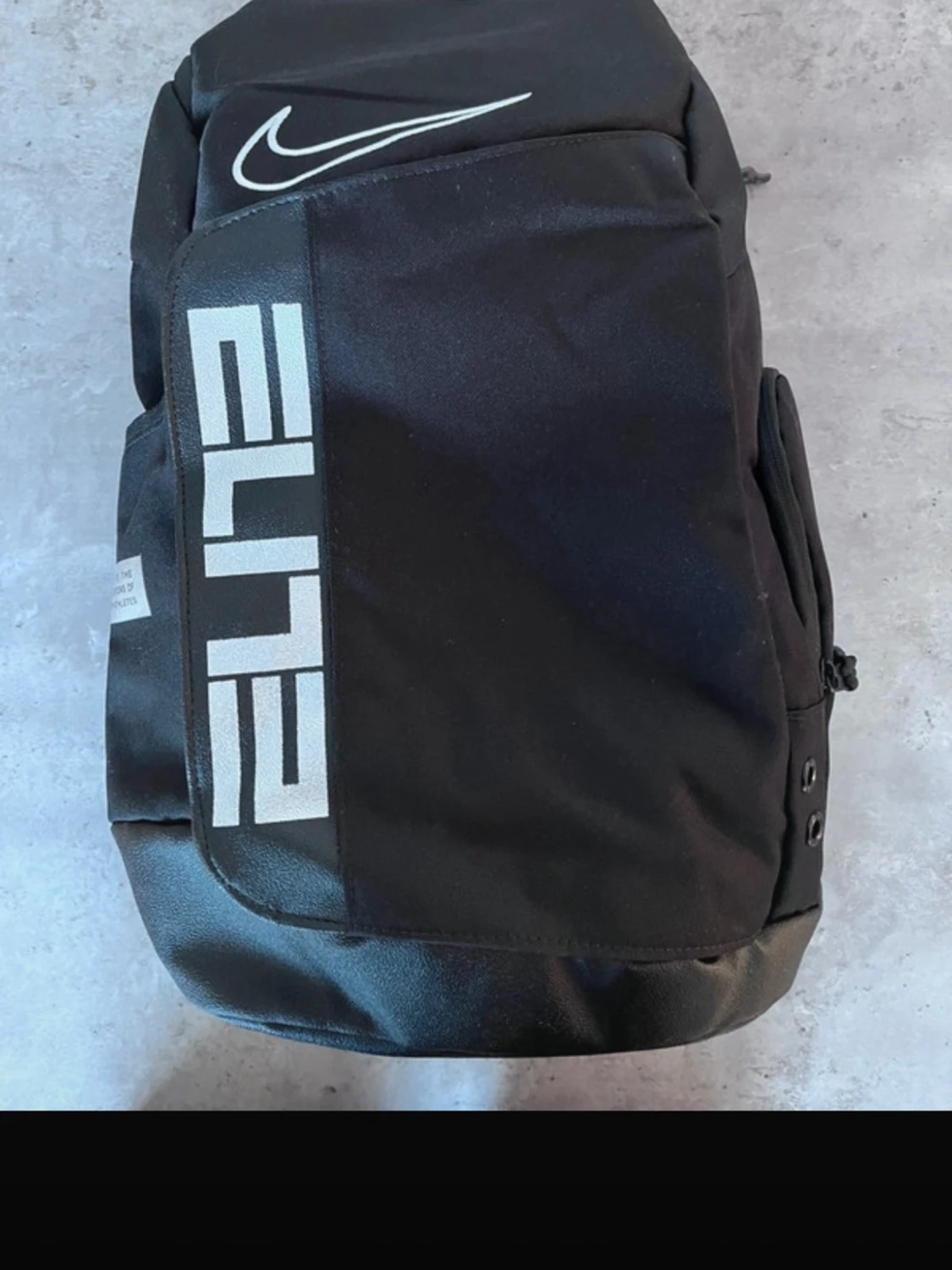 Svart Nike Elite ryggsäck