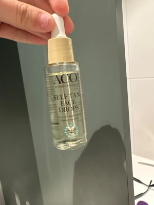 ACO Self Tan Face Drops - ACO Self Tan Face Drops. Testat en gång bara