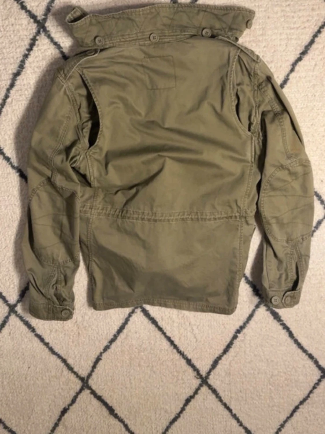 Olivgrön fieldjacket från Marwin - 1