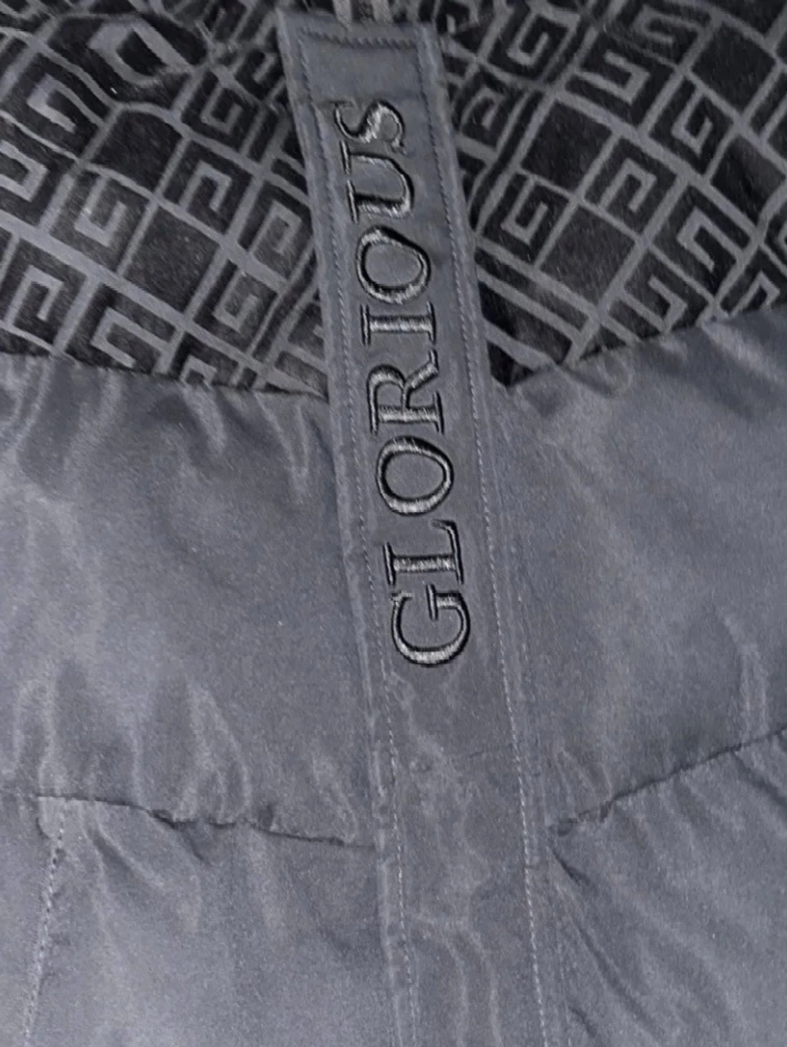 Svart pufferjacka från glorious gangsta - 2