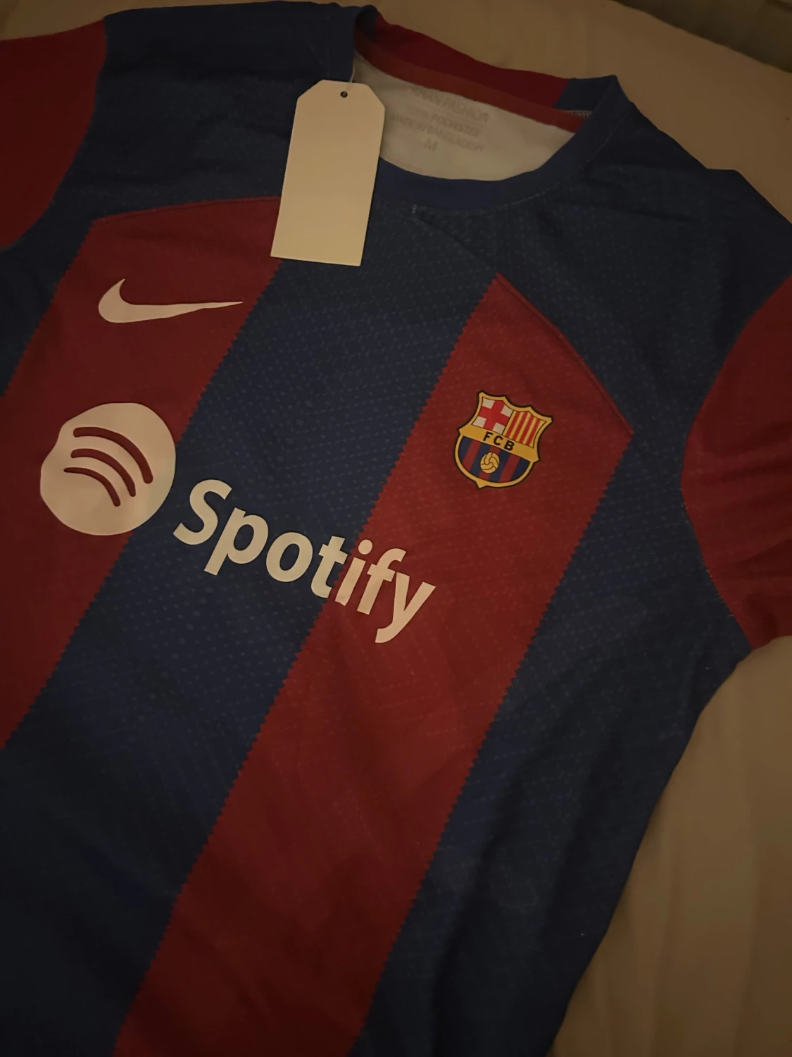 FC Barcelona matchtröja Nike blå/röd