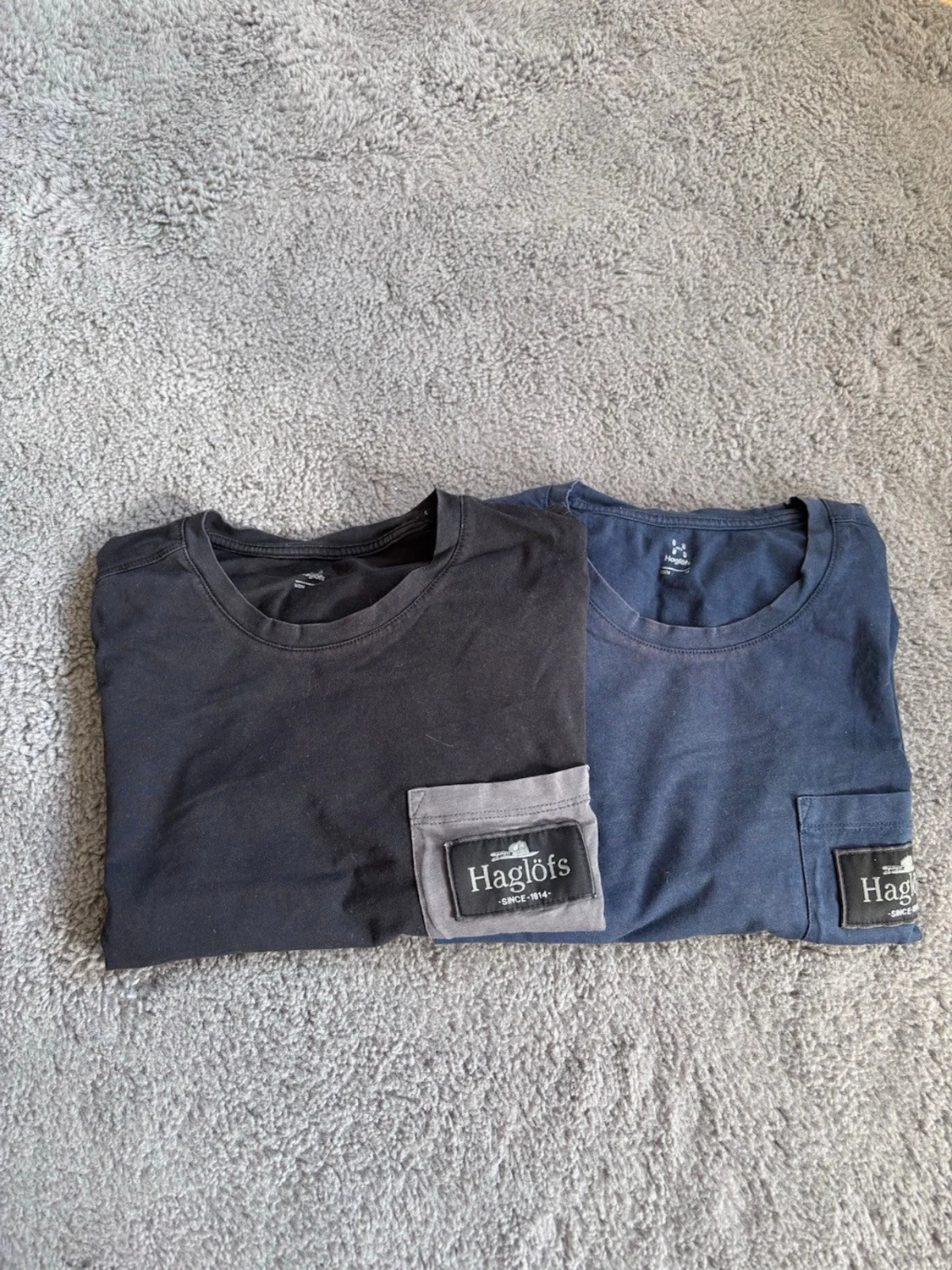 Svart Haglöfs t-shirt med ficka - 3