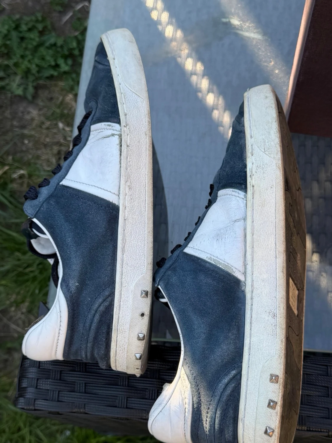 Valentino Garavani flycrew blåa sneakers - 3