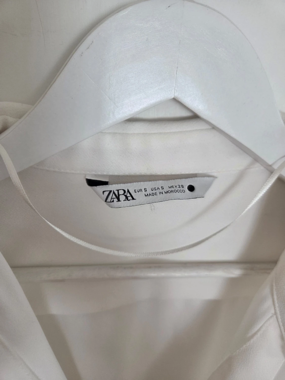 Vit omlottblus från Zara - 1