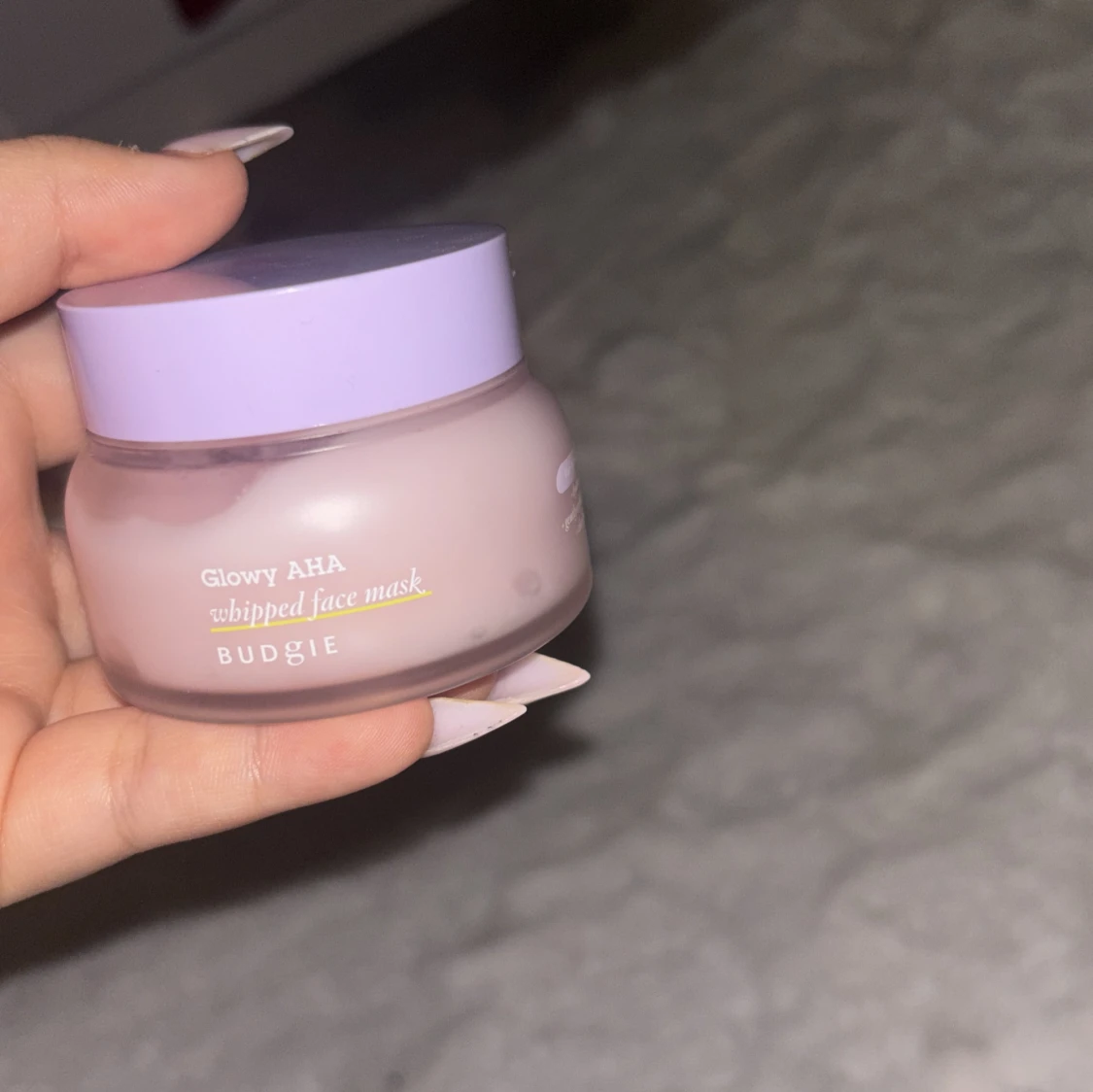 Budgie Glowy AHA Whipped Face Mask