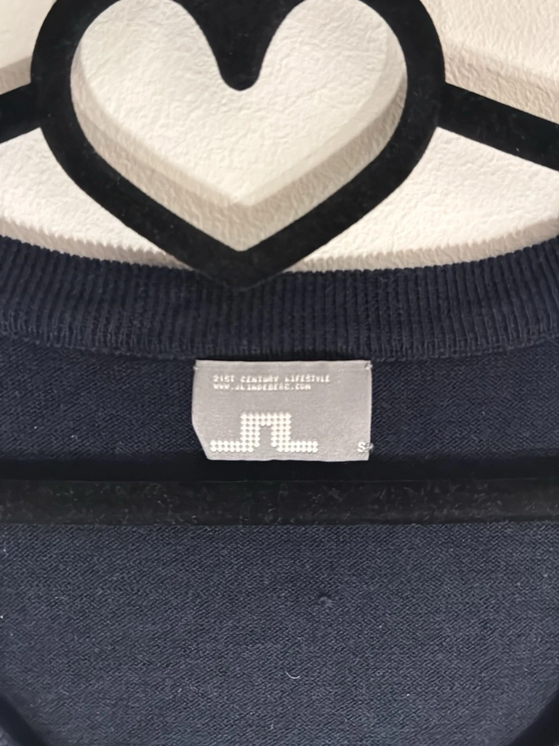 Argyle stickad väst från J.Lindeberg - 1