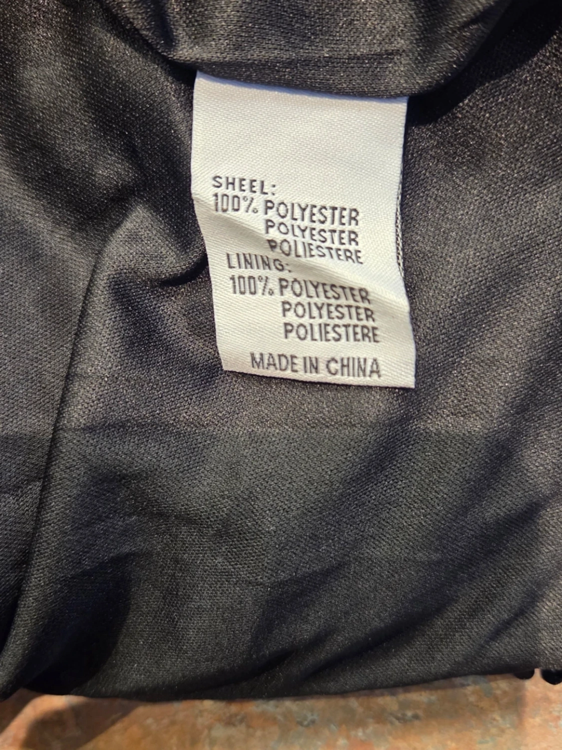 QNUS - Svart paljettkjol med stora paljetter, size S - 3