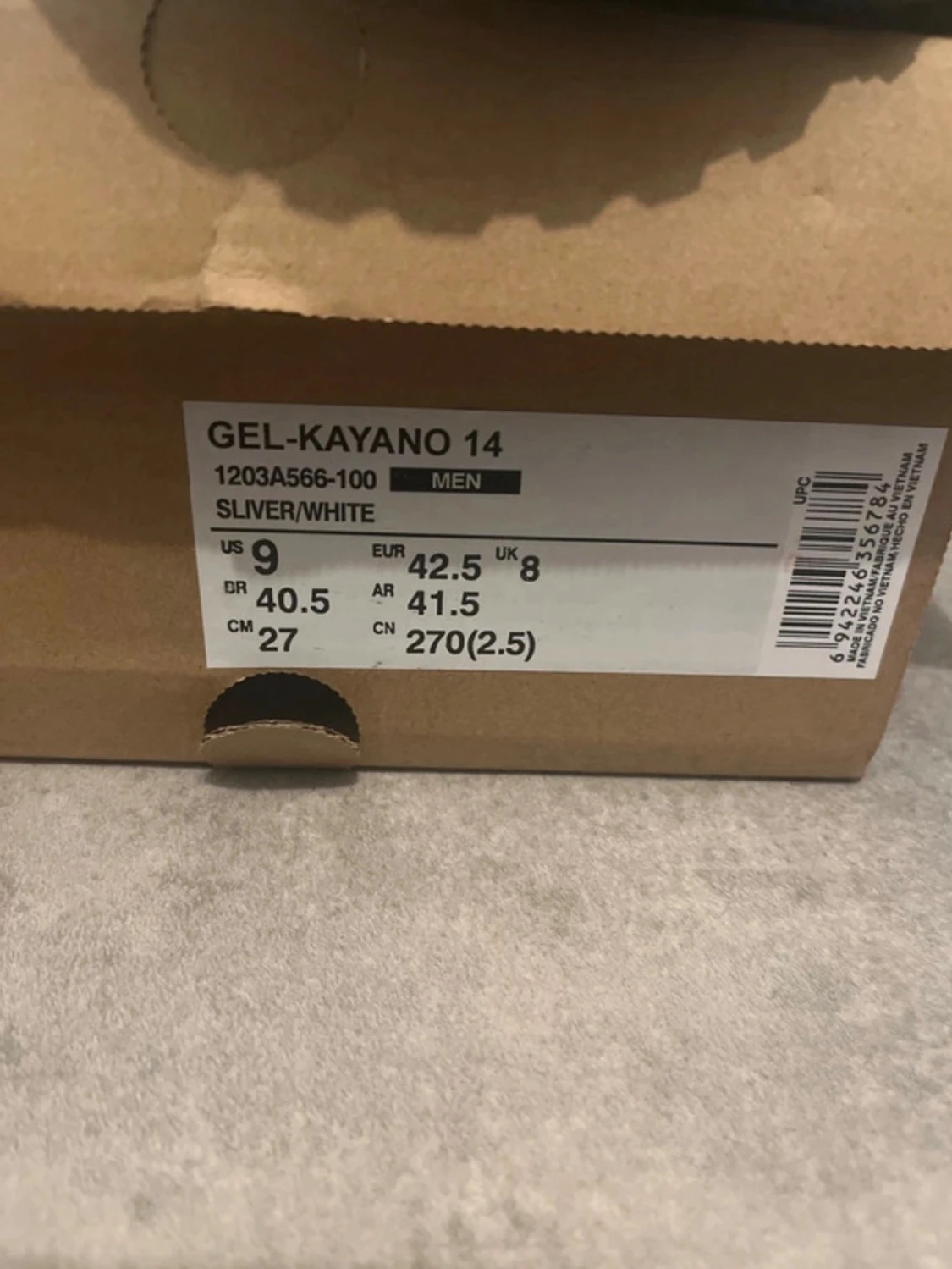 Asics silvervita sneakers - 4
