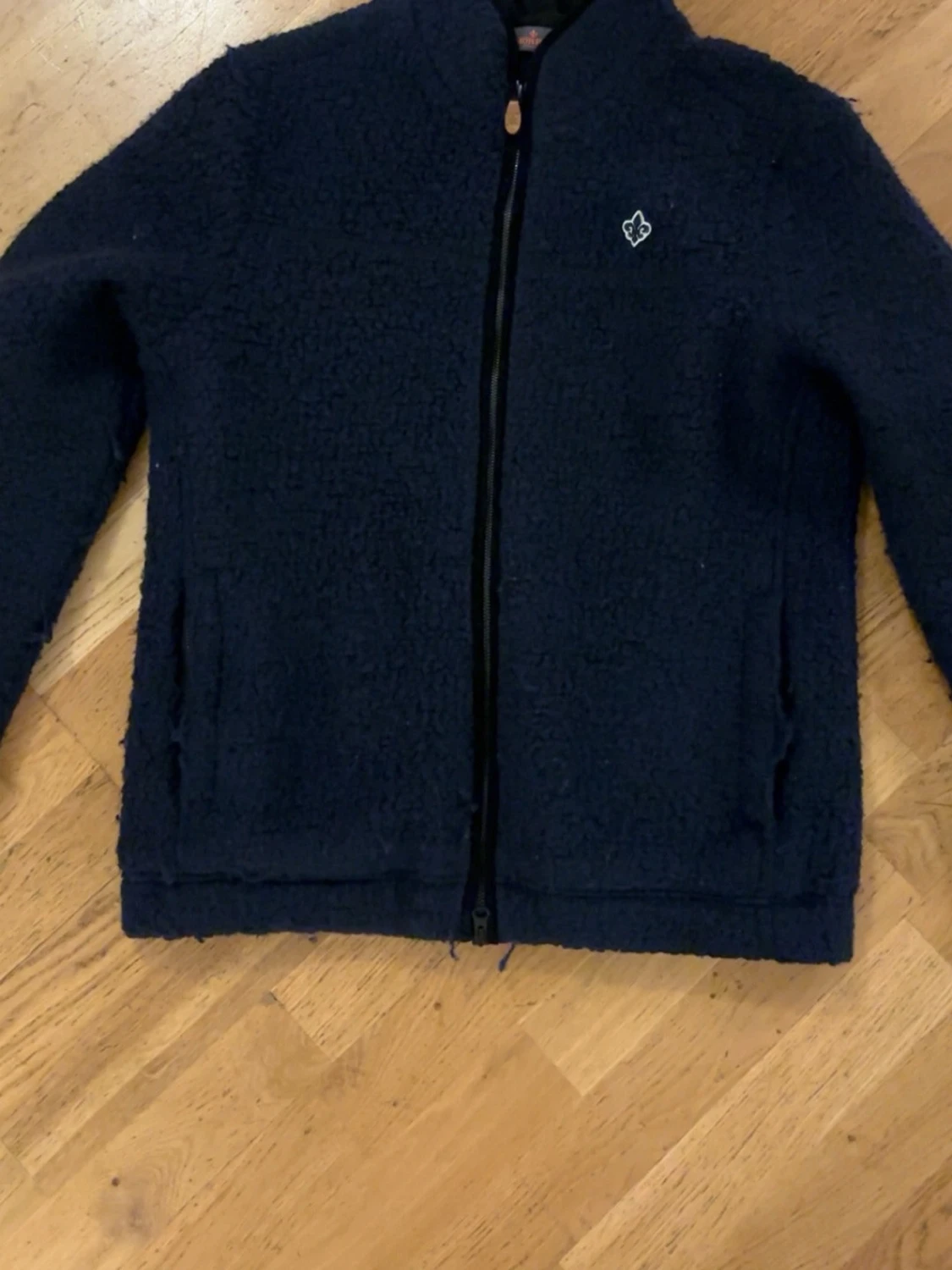 Mörkblå fleecejacka från Morris - 1