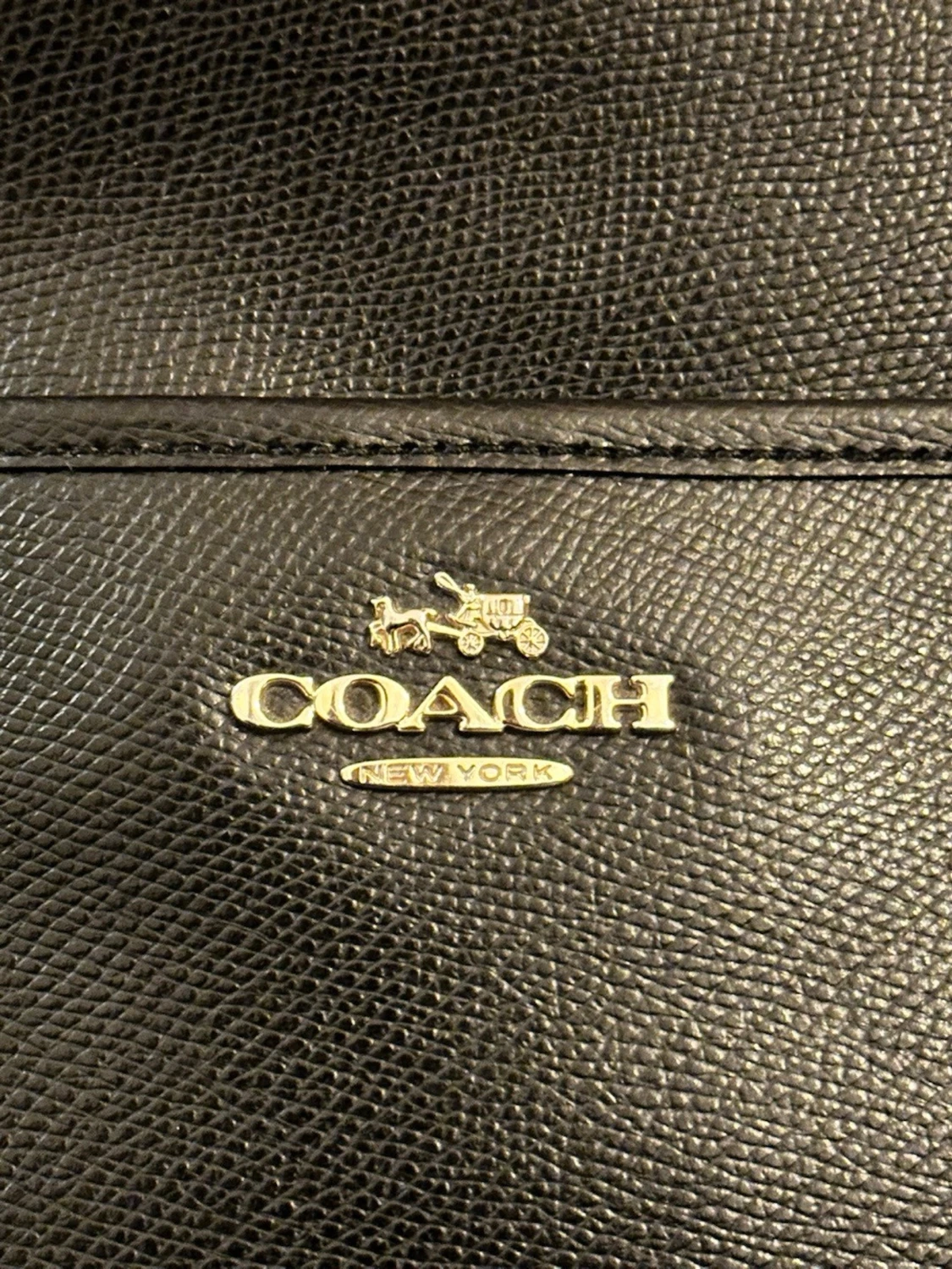 Svart handväska från Coach - 2