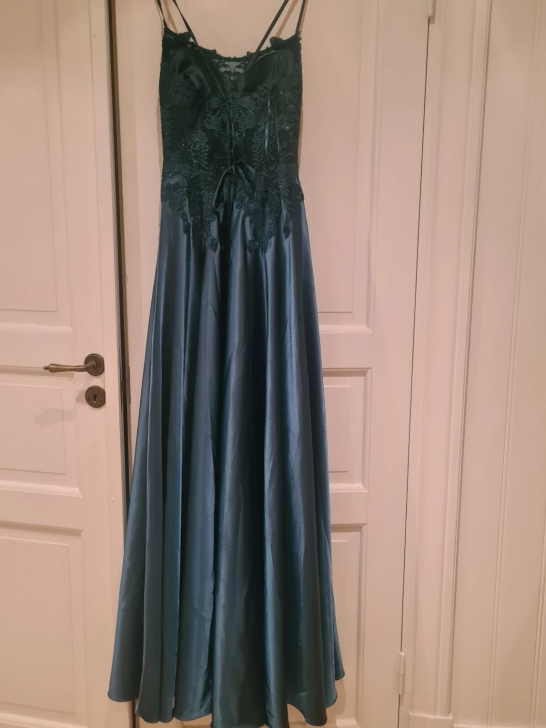 Mörkgrön balklänning - 1