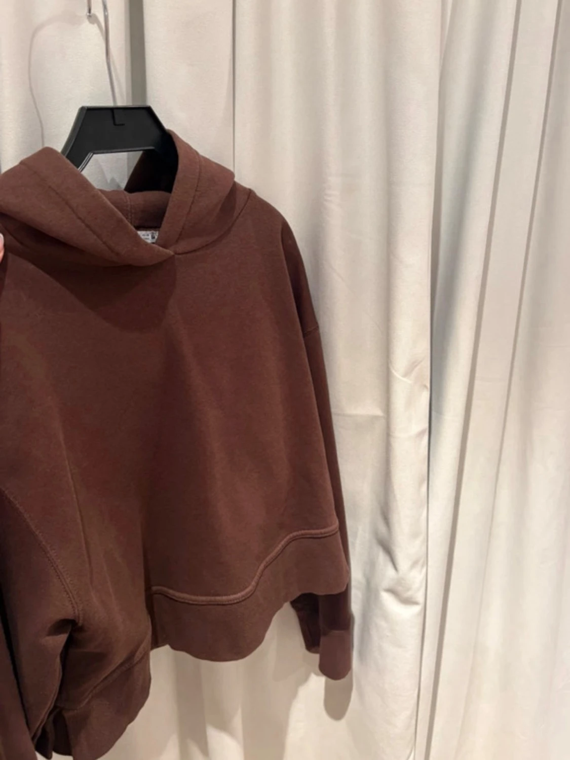 Brun hoodie från Zara - 1