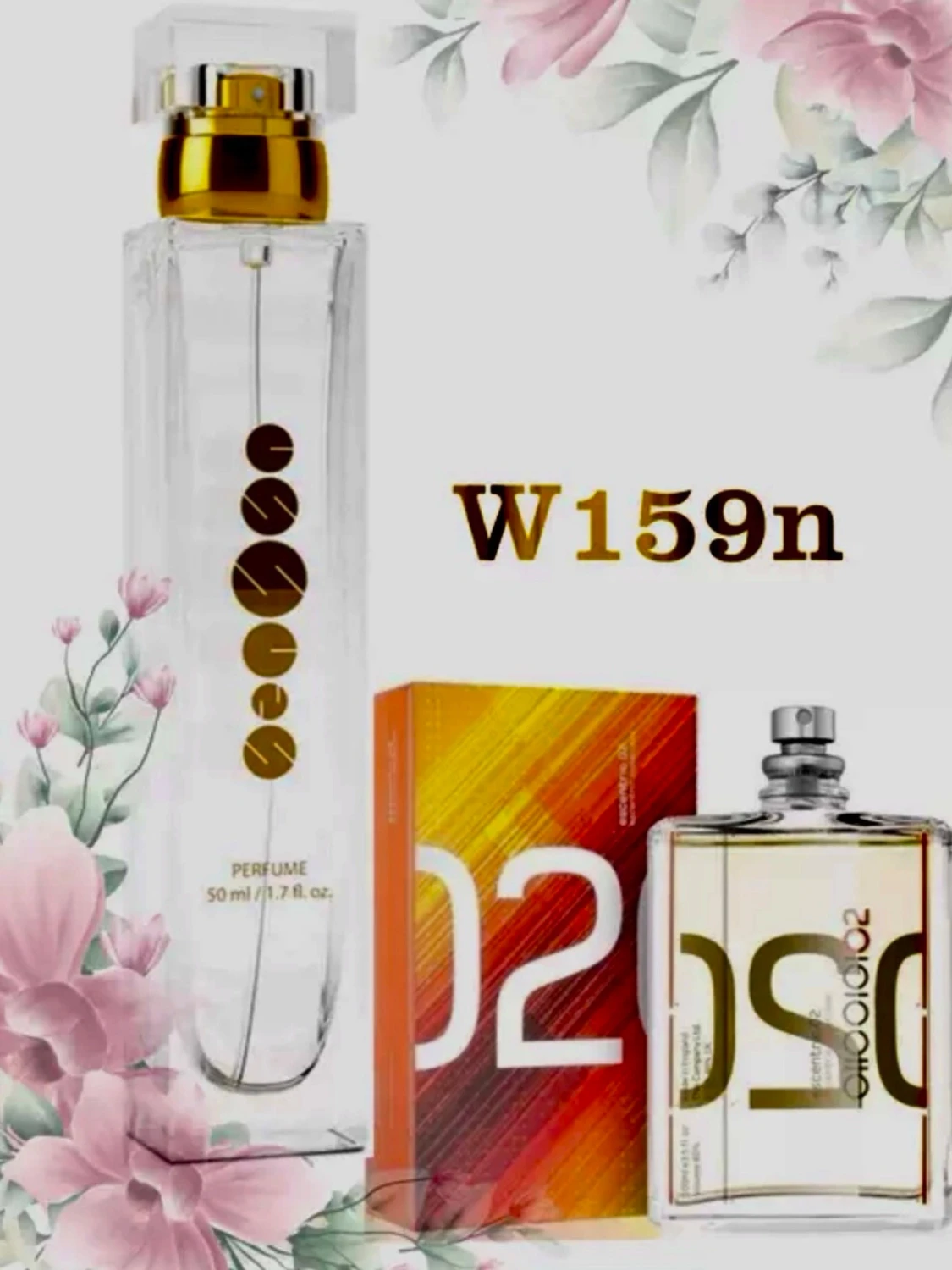 Essens  parfym 50 ml elegant flaska w159  - 4