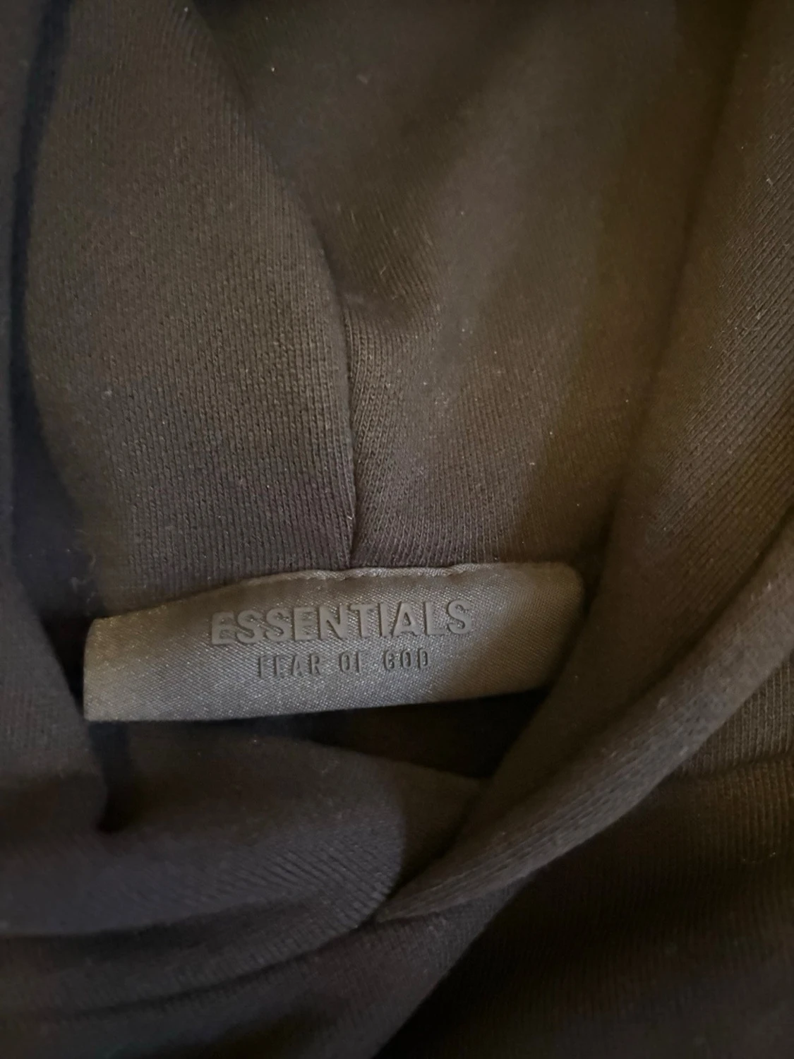 Svart Essentials Fear of God hoodie - 2