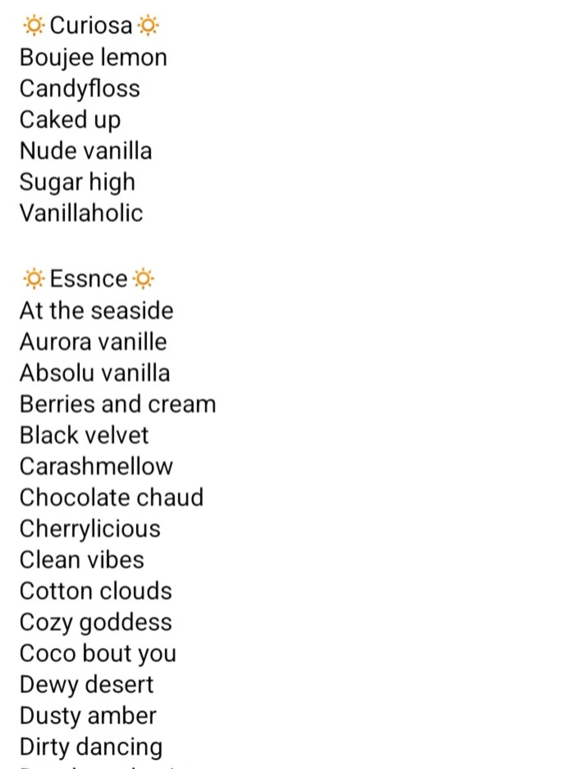 Essnce och Curiosasplit 💟 - 2