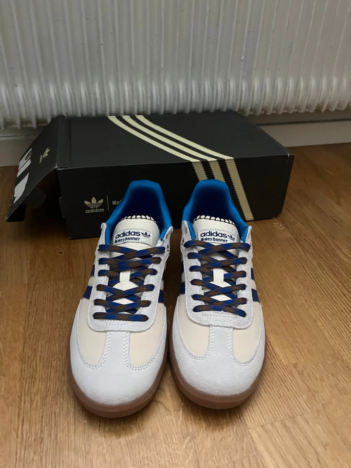 Adidas Wales Bonner sneakers blå/vit - 1