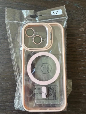 Mobilskal till iPhone 17 - Transparent mobilskal till iPhone 17  🌸 Stöttåligt 🌸 Magnetisk 🌸 Kameraskydd  Kommer med screening wipes