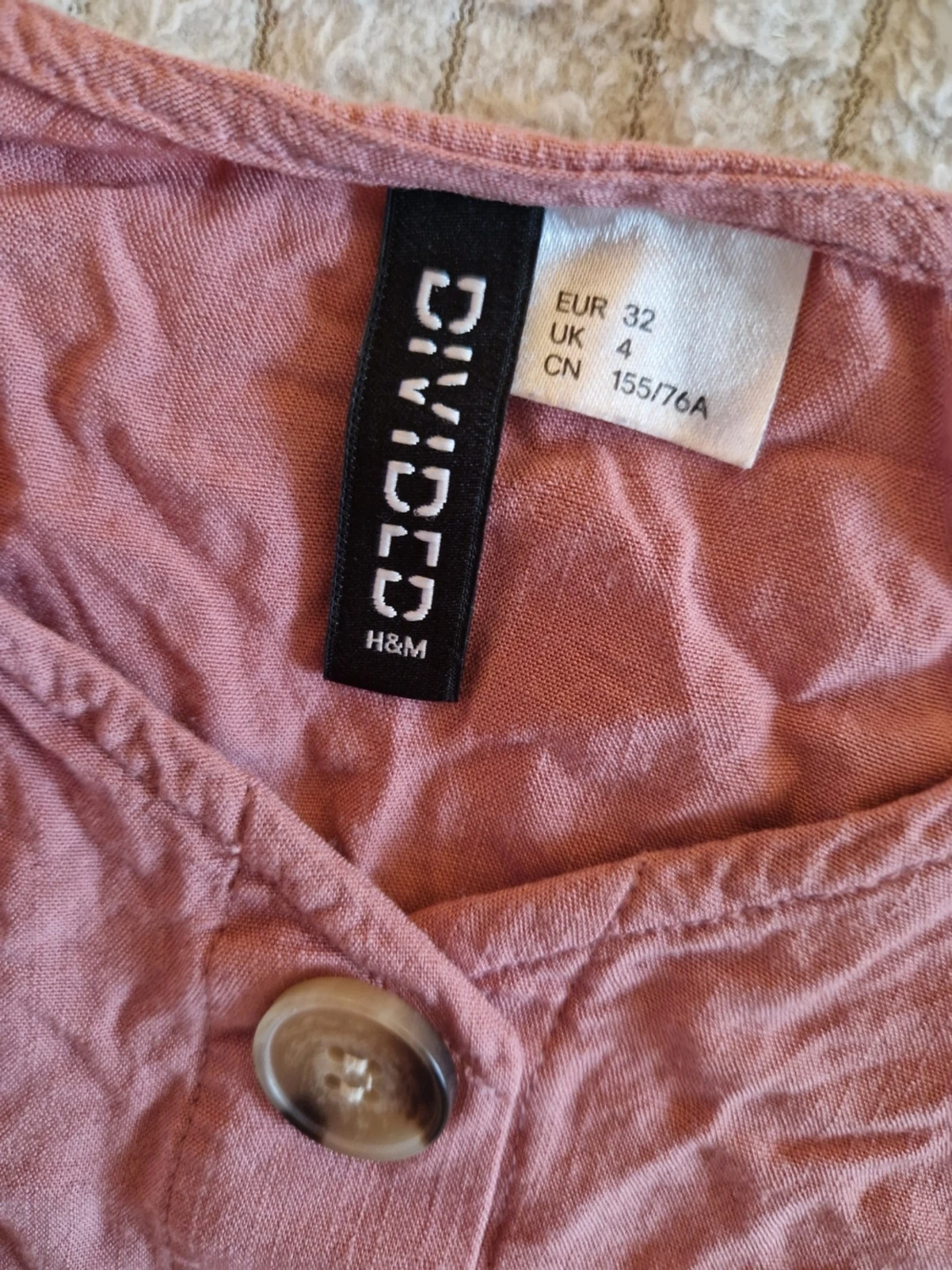Rosa linnetopp från H&M Divided - 1