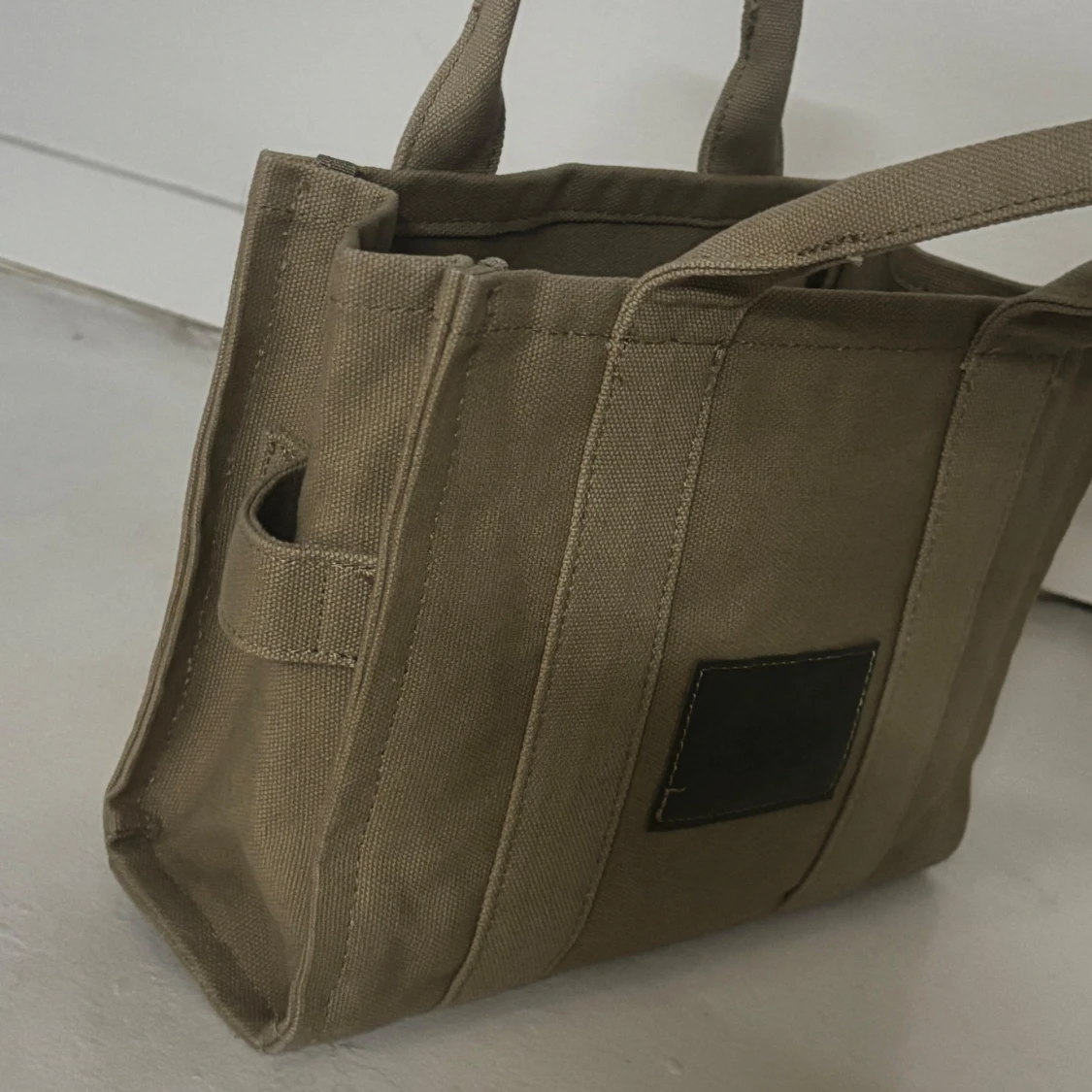  tote bag oliv grön - 2