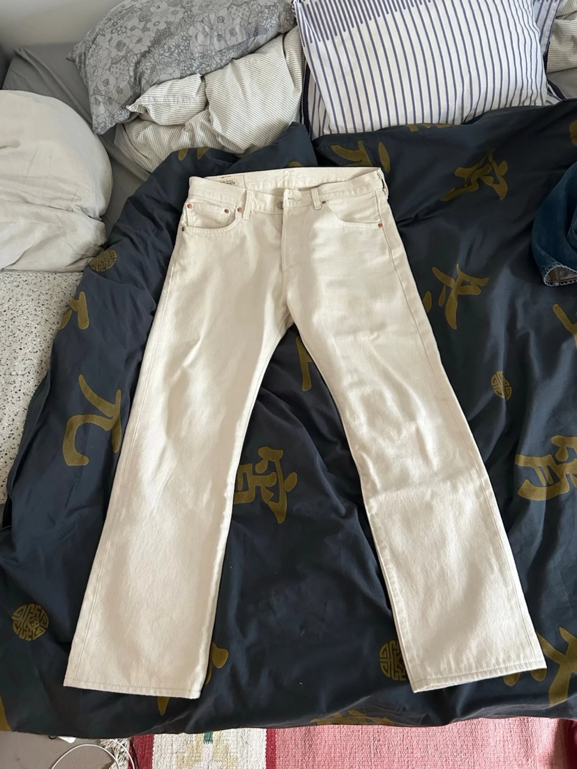 Vita raka jeans från Levi's - 1