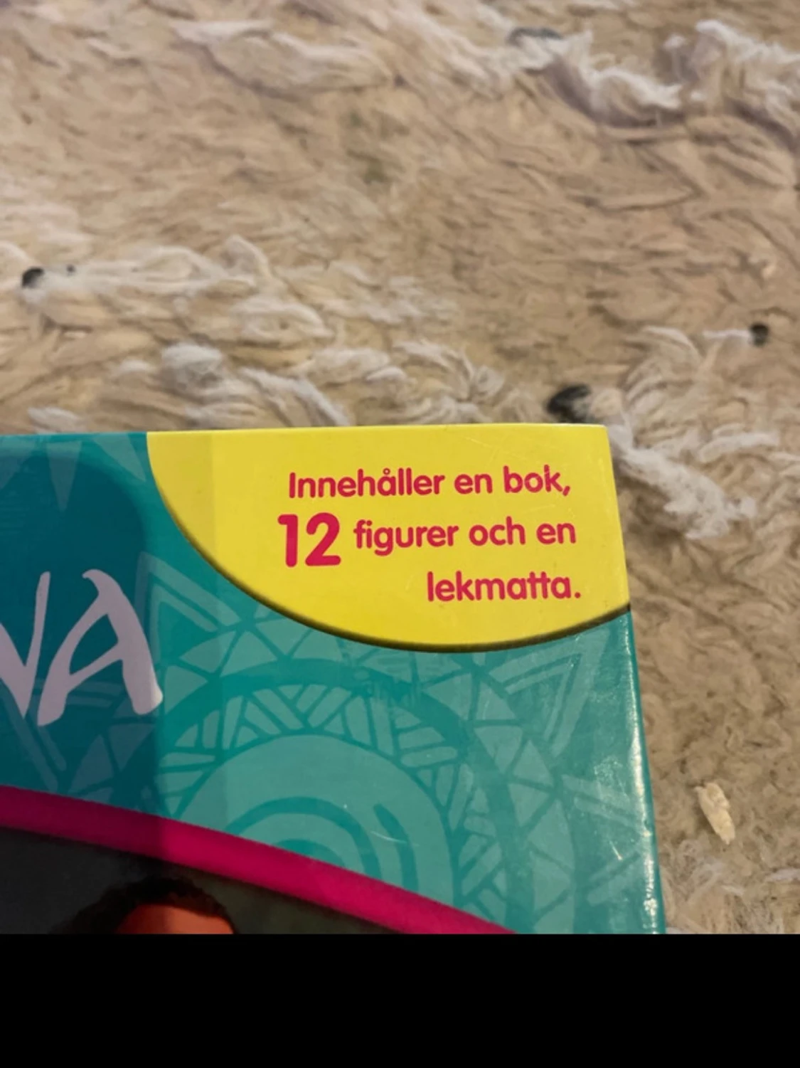 Disney Vaiana bok med figurer - 1