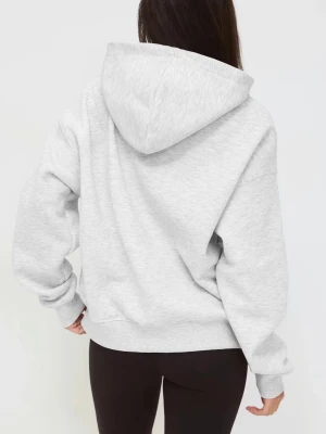 Ljusgrå hoodie  - Ljusgrå hoodie från ginatricot i storlek xs 💓