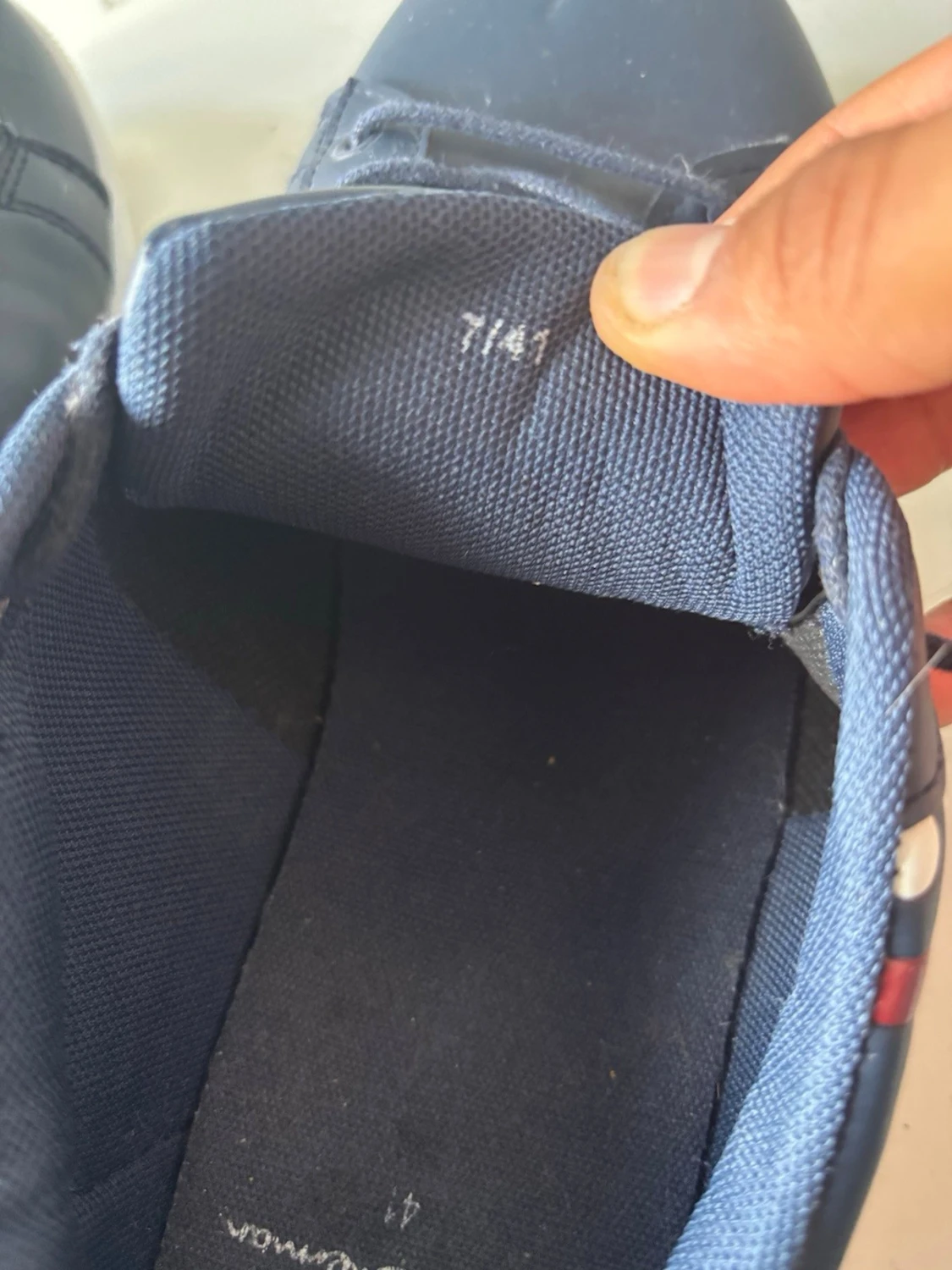 Mörkblå sneakers från Ben Sherman - 2