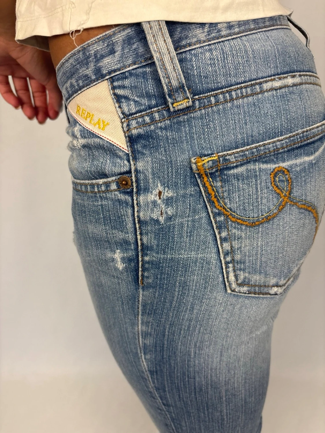Lågmidjade jeans - 4